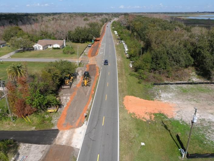 Fortune Lakeshore Multi-Use Trail — construction photo 7