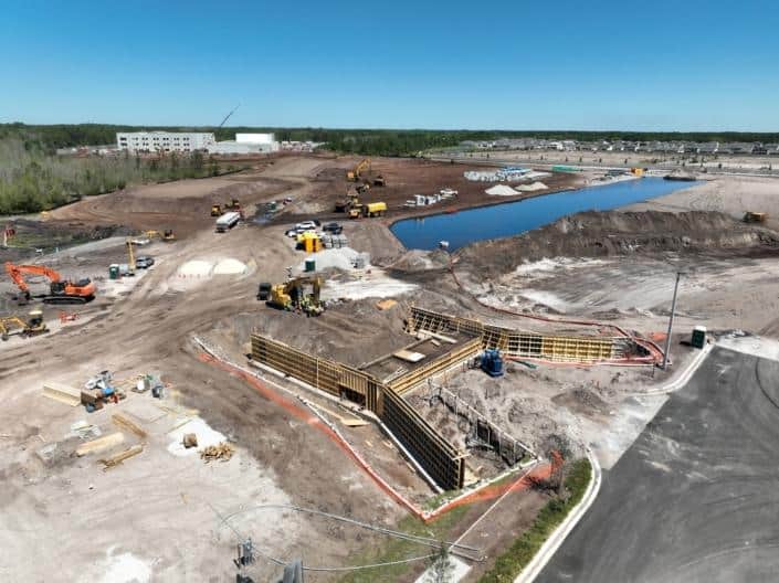 SDOC East Facility and AAA High School — construction photo 3