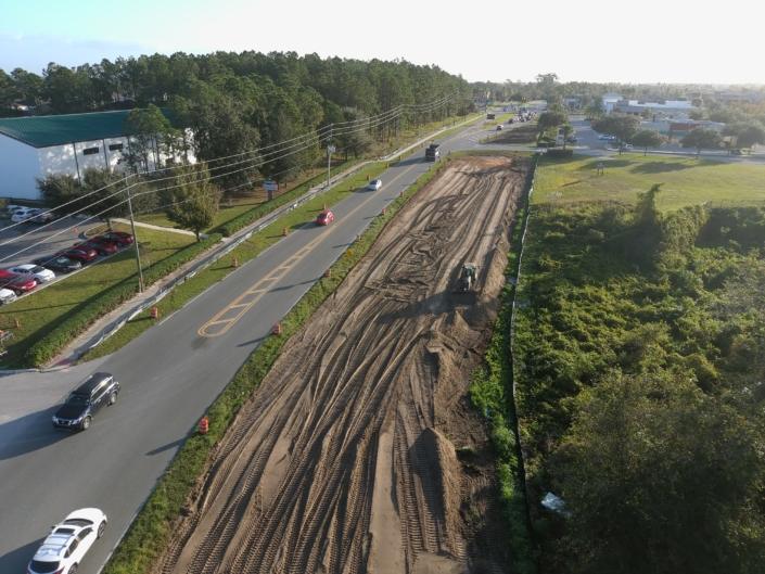 Marsh Road Widening & Roundabout Improvements — construction photo 10