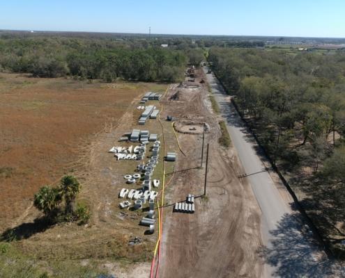 Clay Whaley Road Widening — construction photo 4
