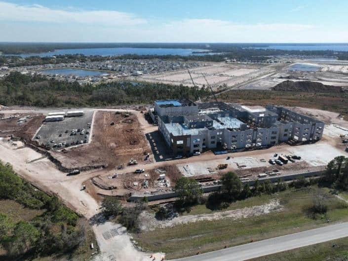 SDOC East Facility and AAA High School — construction photo 4