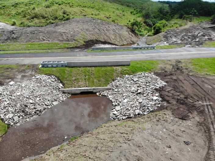 Orange County Class III Landfill Access Road Improvement — construction photo 10