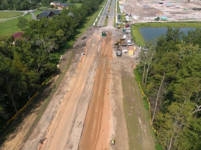 Storey Creek Boulevard — construction photo 9
