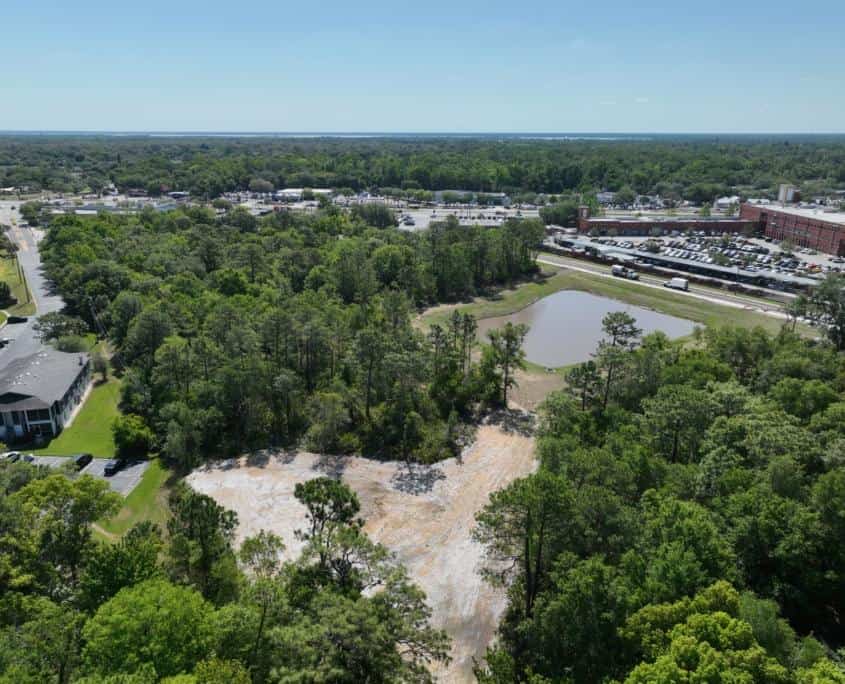 Five Points Connector Road & Storm Water Pond — construction photo 9