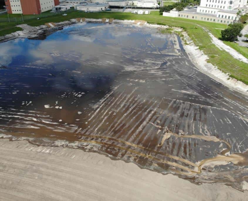 Five Points Connector Road & Storm Water Pond — construction photo 8
