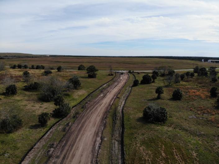 Orange County Class III Landfill Access Road Improvement — construction photo 8
