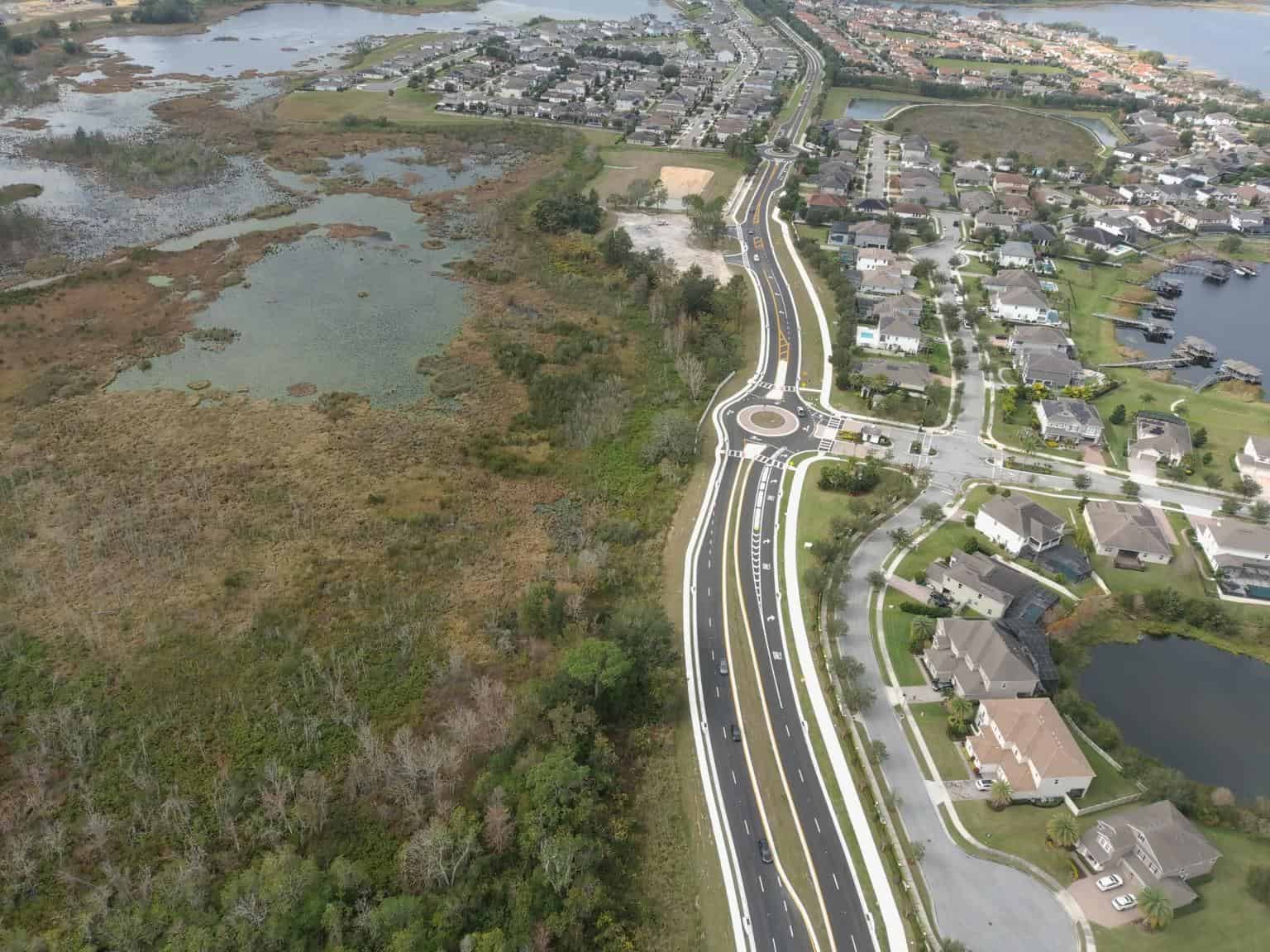 Marsh Road Widening & Roundabout Improvements