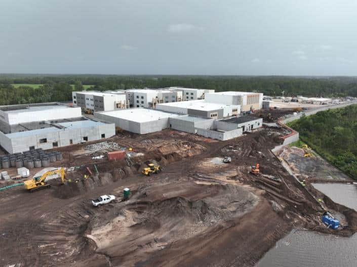 SDOC East Facility and AAA High School — construction photo 7