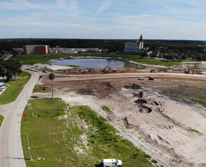 Five Points Connector Road & Storm Water Pond — construction photo 6