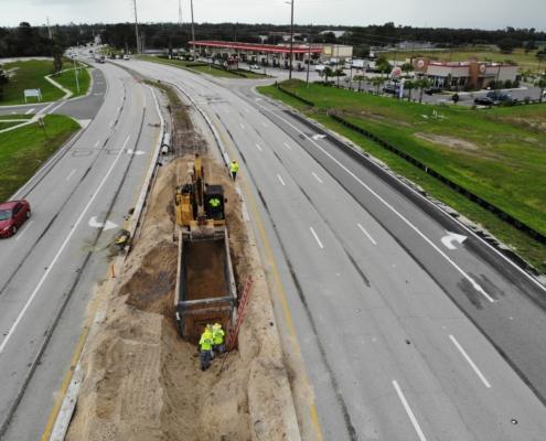 Amazon Distribution Roadway — construction photo 5
