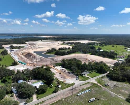 Excavation and site development for commercial construction, outdoor space planning, and land clearing by SDC Site Development.