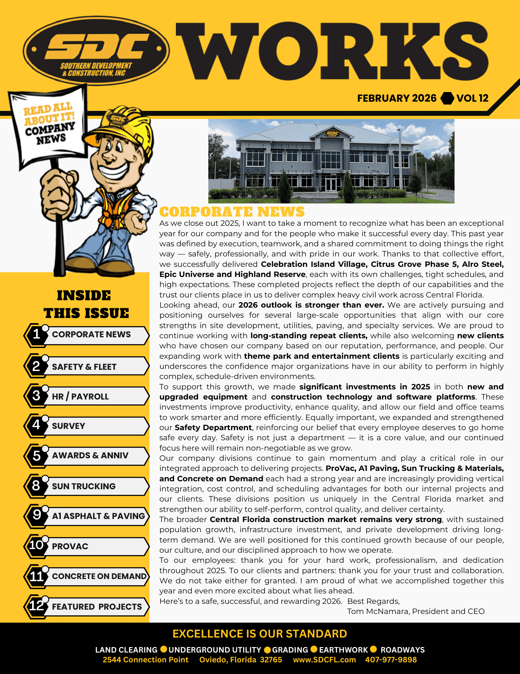 SDC Construction & Development Services for Commercial & Residential Projects.